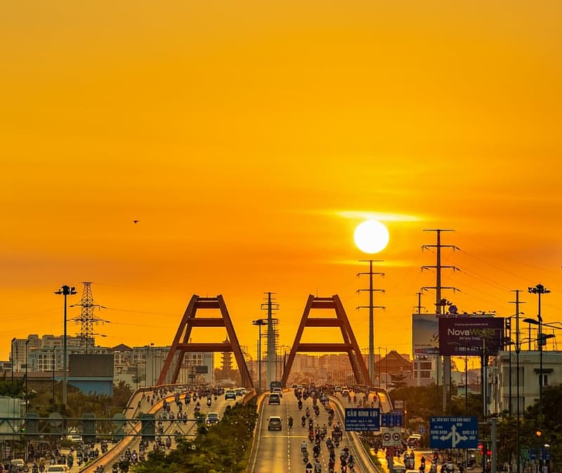 pont de Binh Loi Sai Gon