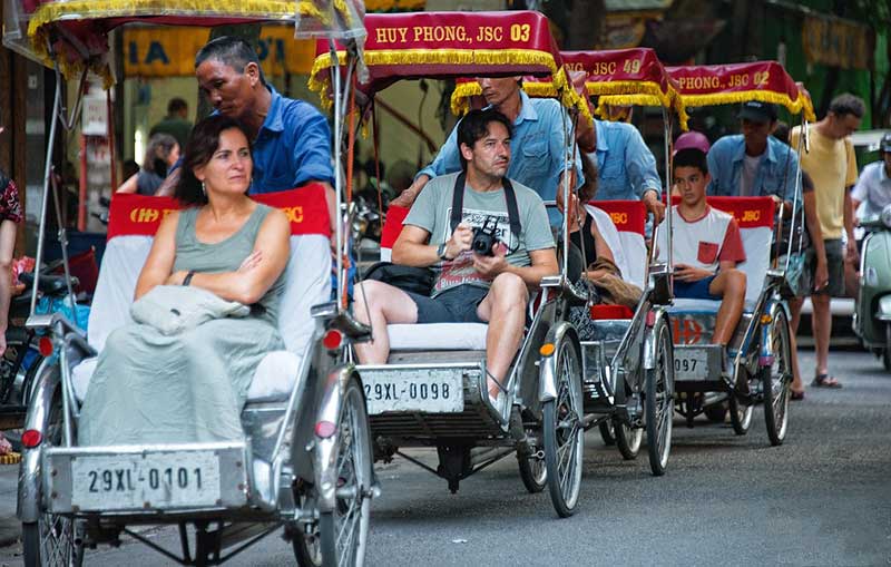 cyclo-pousse hanoi