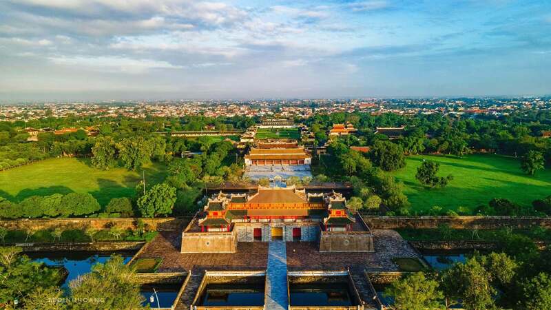 Hue, palais de Kien Trung, ouverture