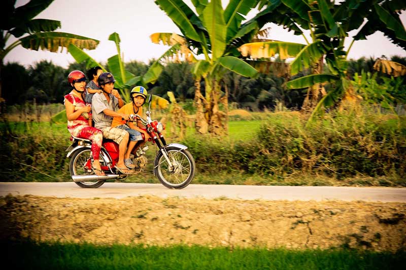 deplacement en scooter