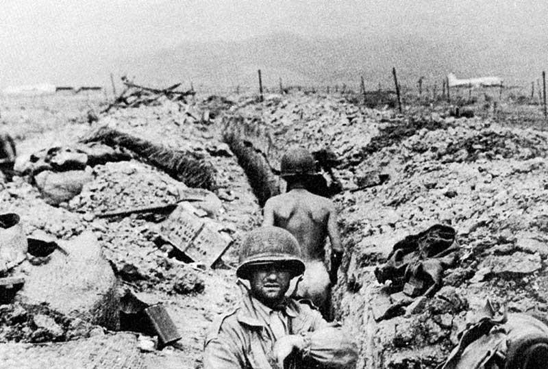 Troupes françaises à Dien Bien Phu