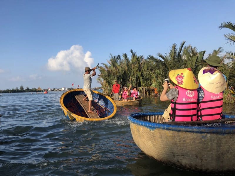 Bateau panier à Hoi An