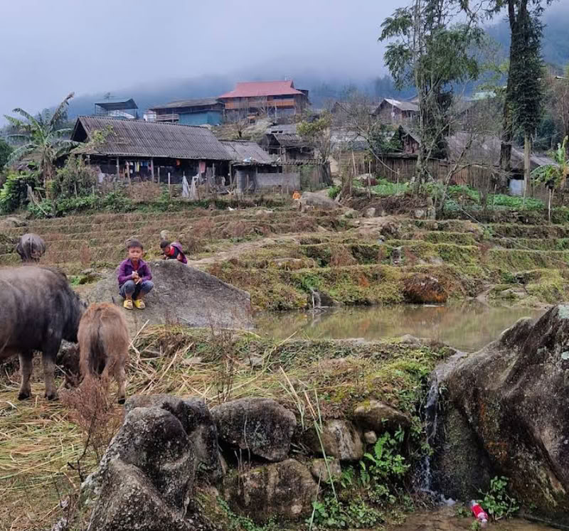 Village Giang Ta Chai à Sapa