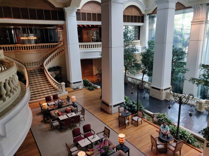 restaurant du Grand Hyatt Erawan Bangkok