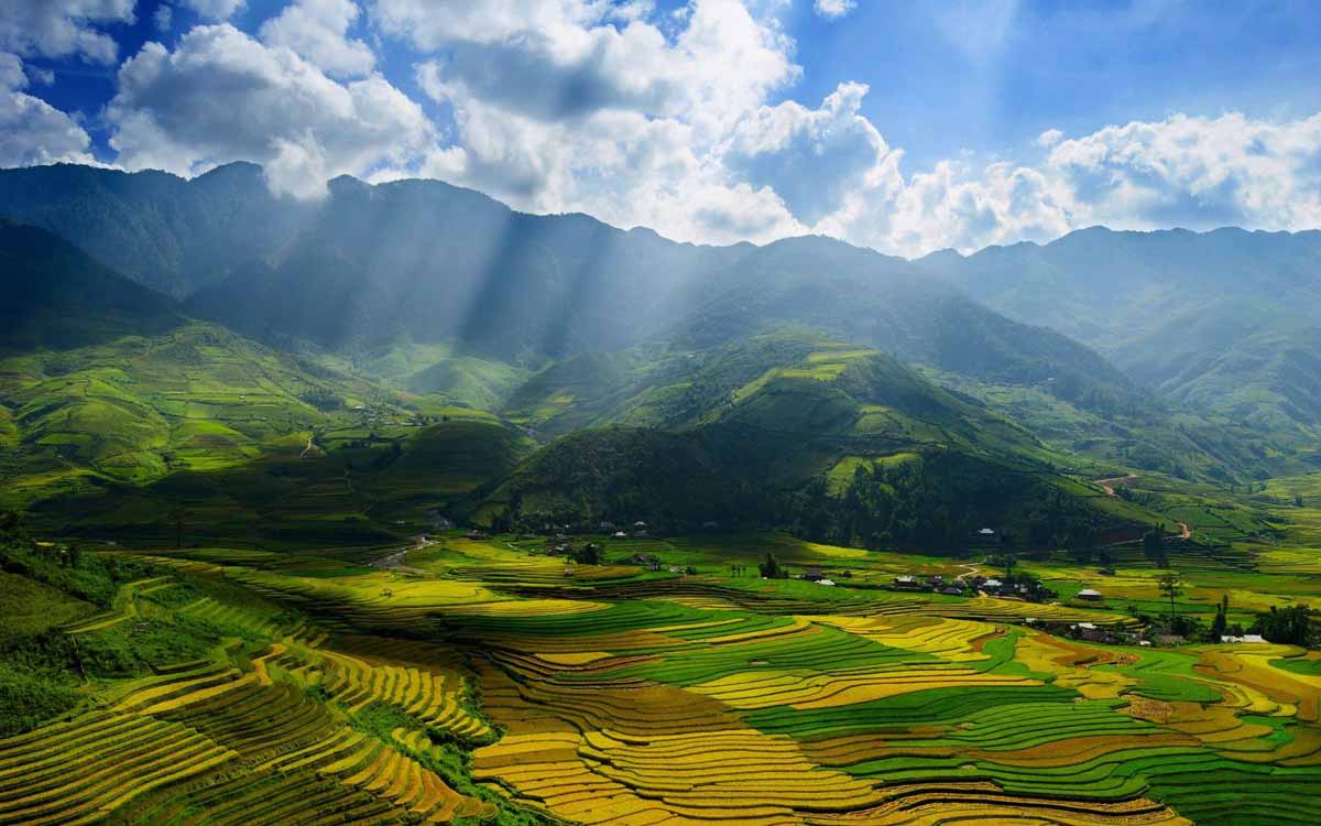 Ha Giang en automne, septembre, vietnam