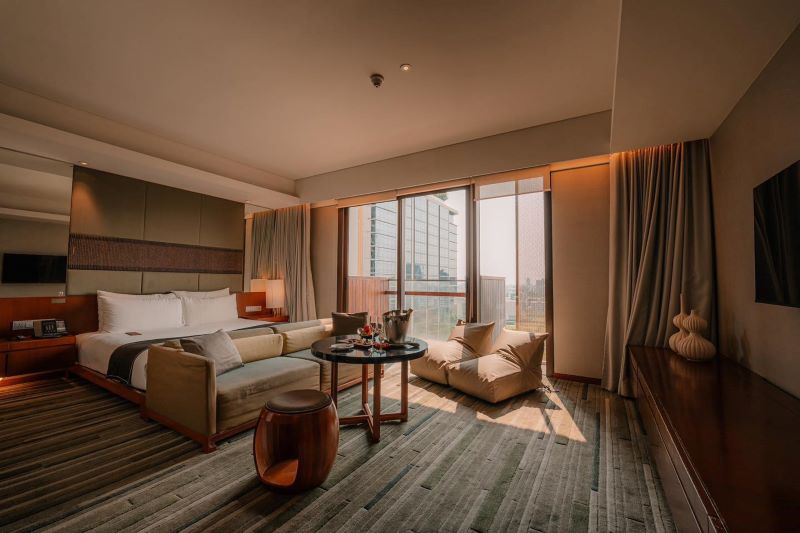 Chambre de luxe à l''hôtel Hansar Bangkok
