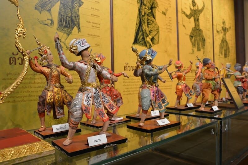 l''intérieur du musée de siam