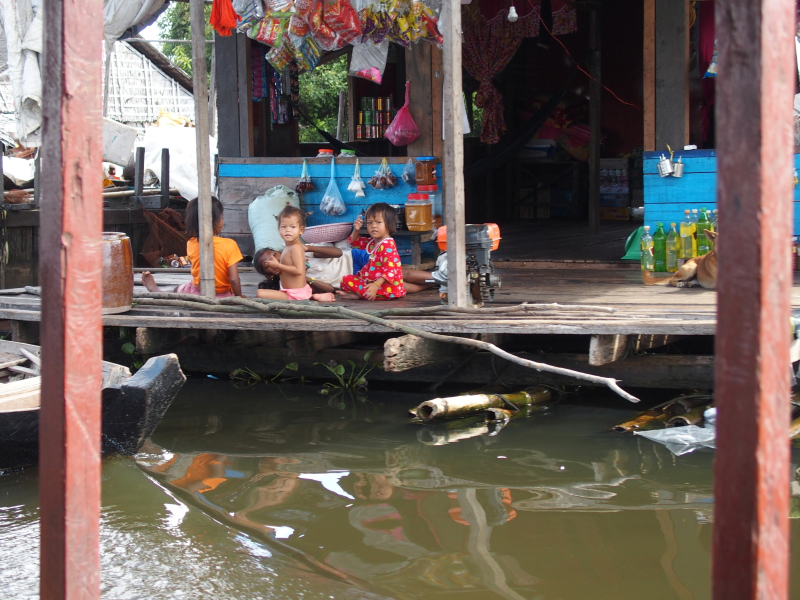 Le village flottant de Mechrey