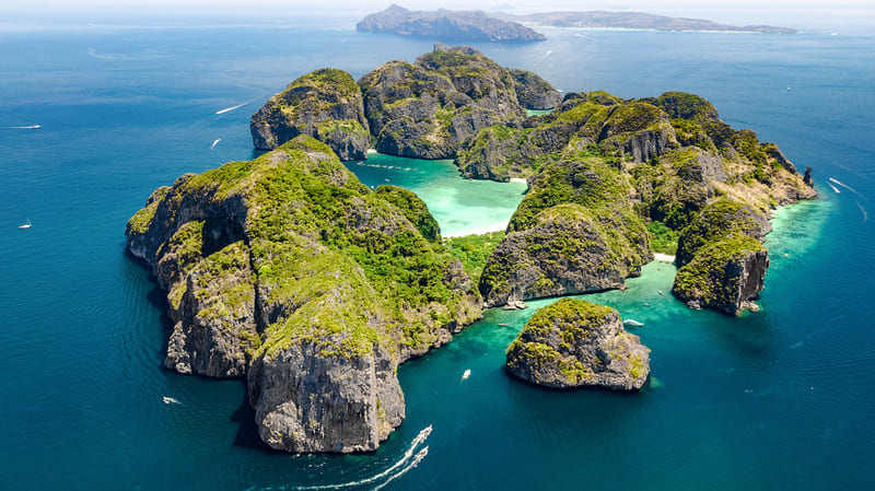 L''île pittoresque de Koh Phi Phi