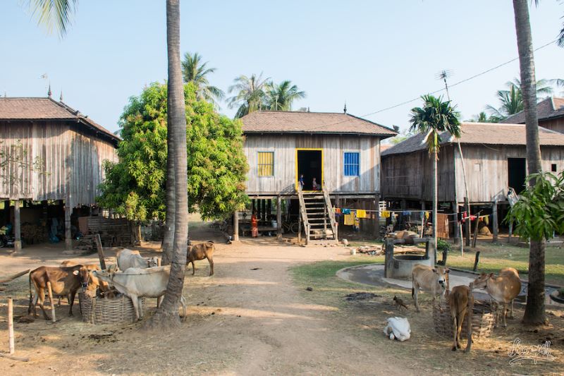 maison Cham à kratie