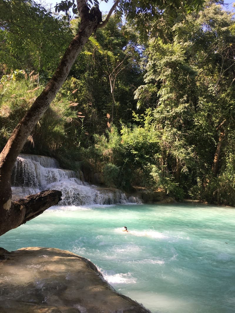 cascade de Kuang Si