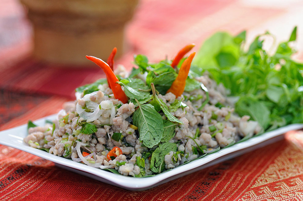 larb spécialité du laos