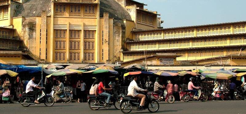 Marché russe (marché de Toul Tom Poung)