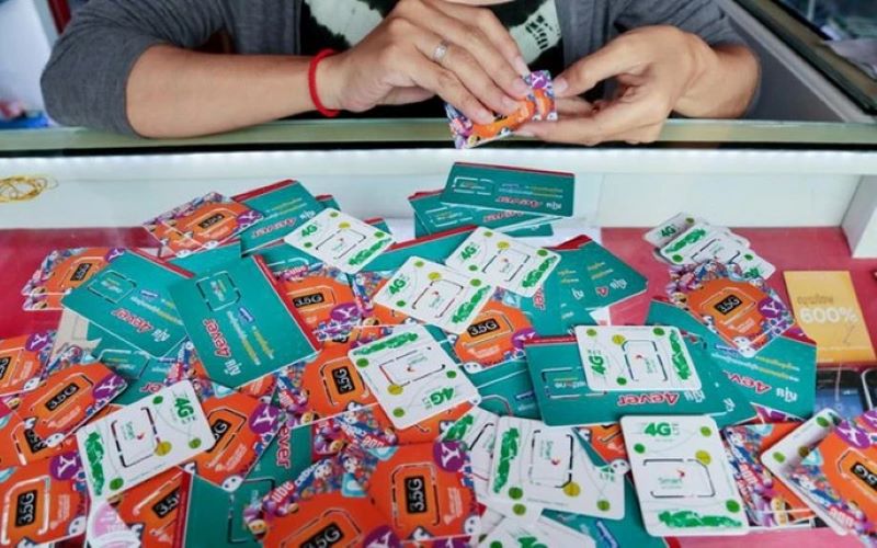 sim card cambodge