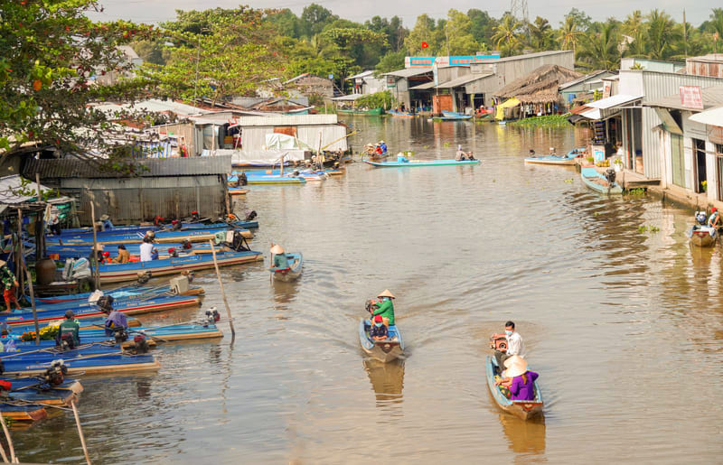 la vie au delta du mekong