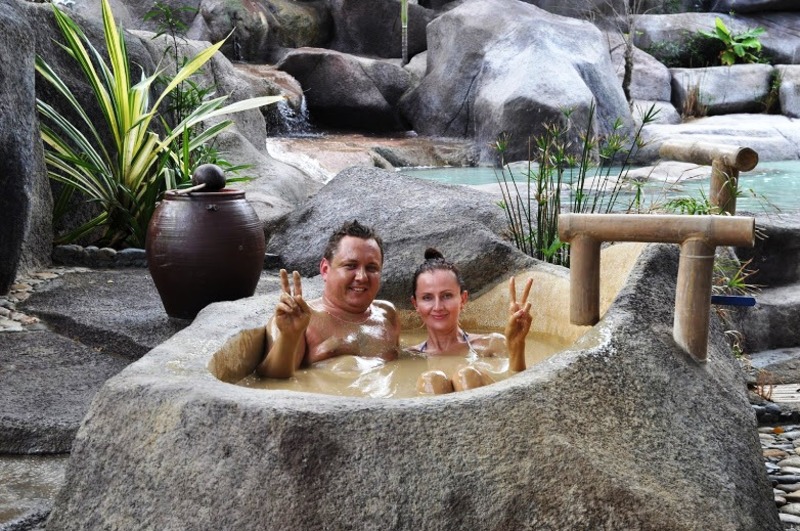 Mineral mud baths
