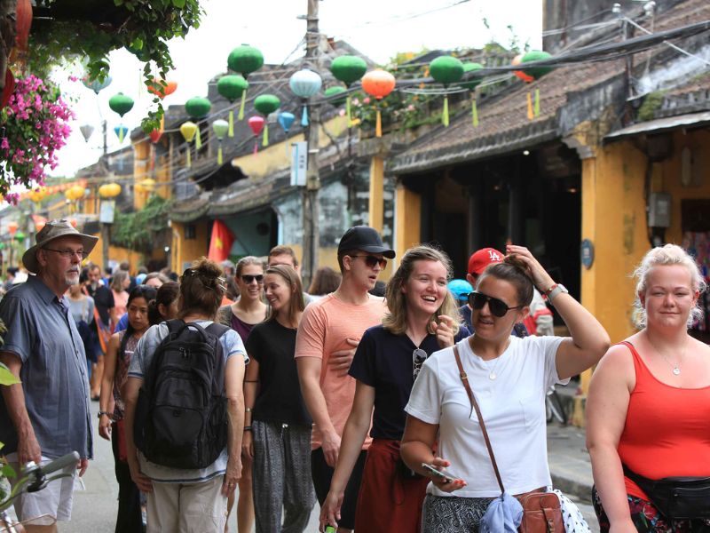 touristes internationaux