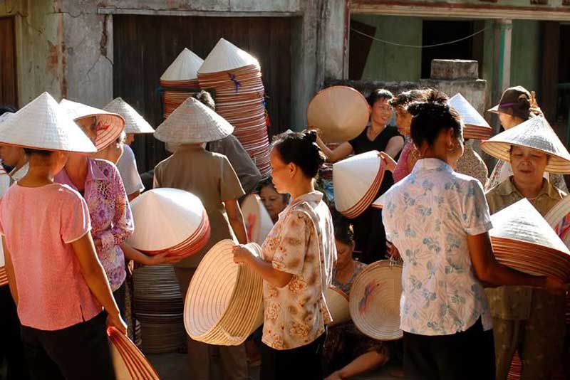 chapeau conique non la vietnam