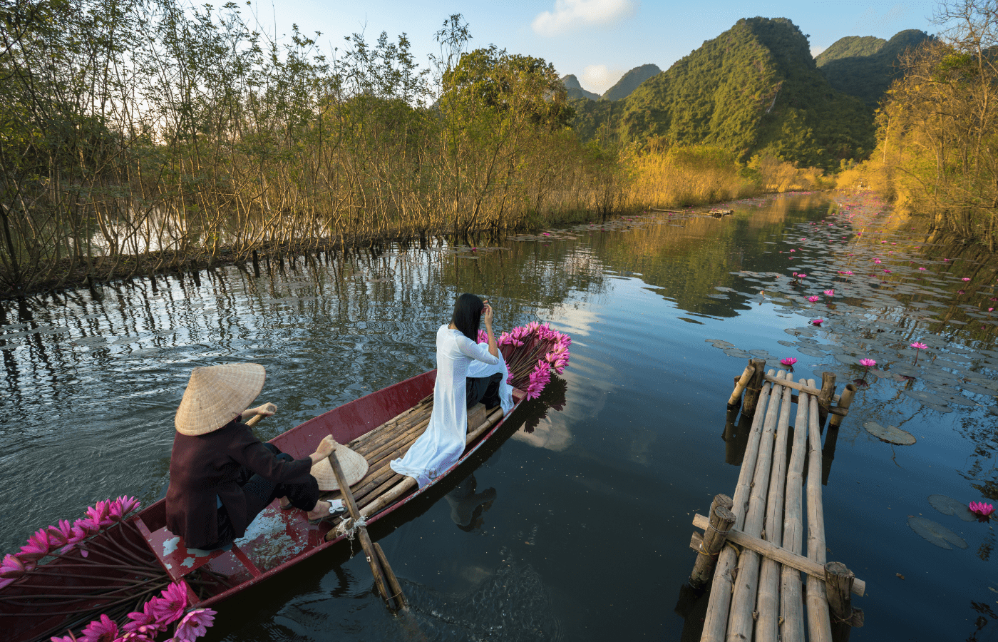 riviere de yen chua huong