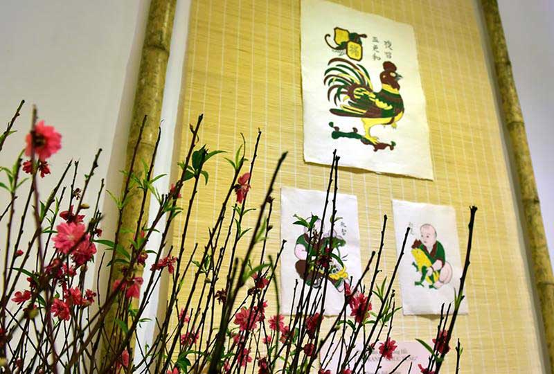 peinture Dong Ho Nouvel a Tet