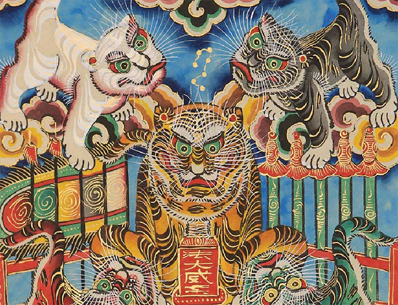 peinture vietnamienne Ngu Ho