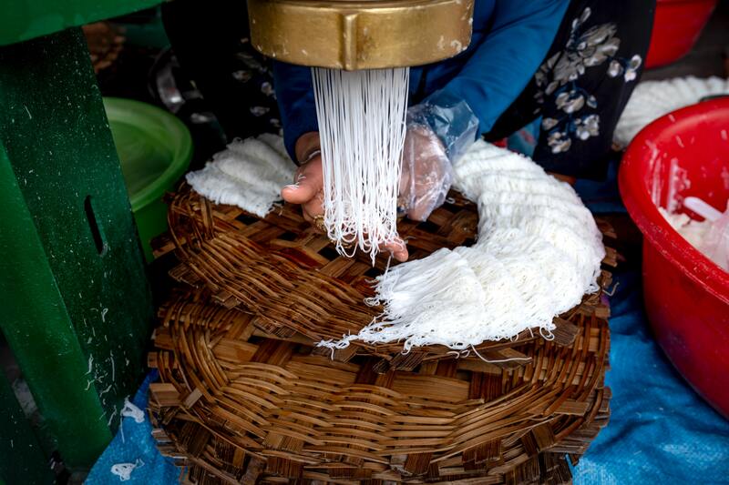 les nouilles vietnamiennes