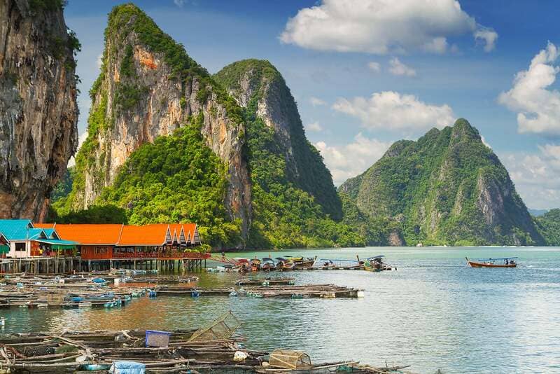 La baie de Phang Nga