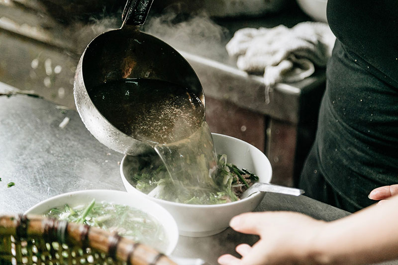 Le bouillon de Pho