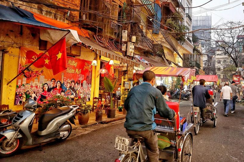 Le Vieux quartier d''Hanoi