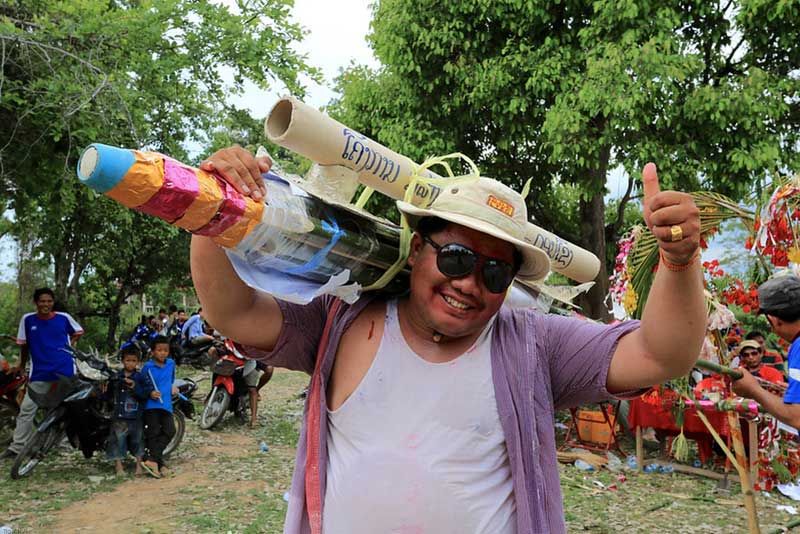 Boun Bang Fai fête des fusées