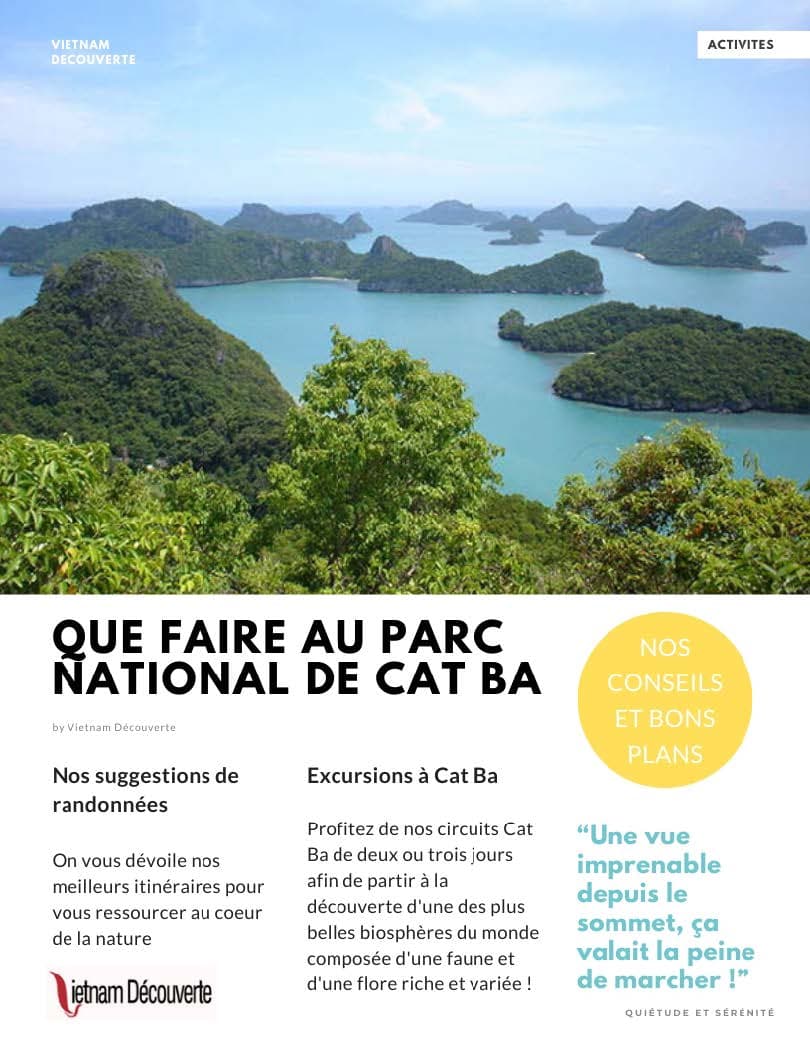 parc national de Cat Ba