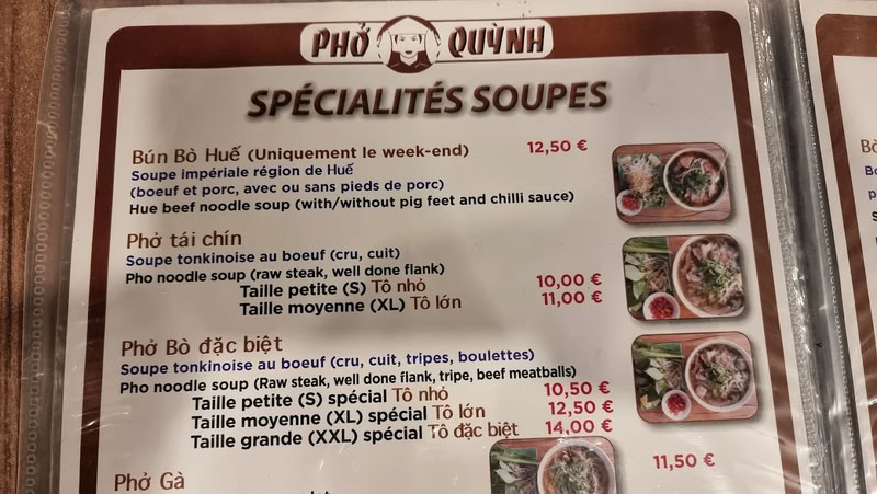 Pho Quynh, aux portes de Paris (Torcy)