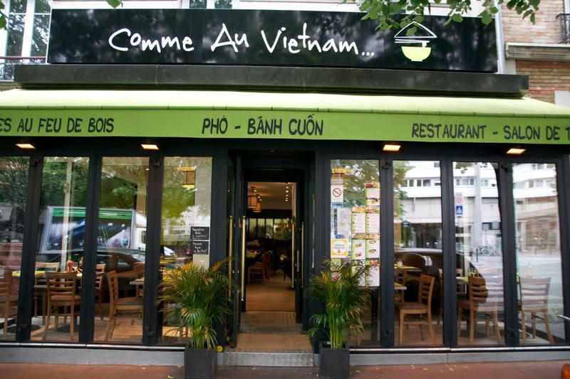 Comme au Vietnam