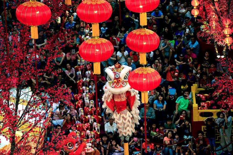 nouvel an lunaire, Singapour