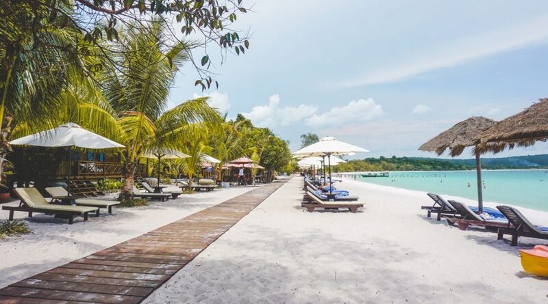 La plage de Sok San (Koh Rong)