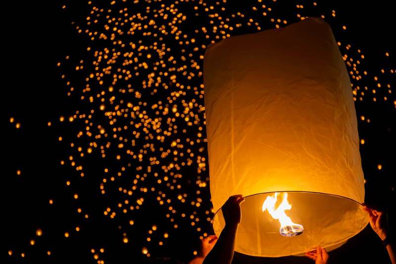 Festival des Lanternes Yi Peng