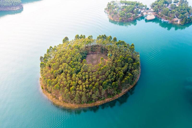 Le lac de Thac Ba 