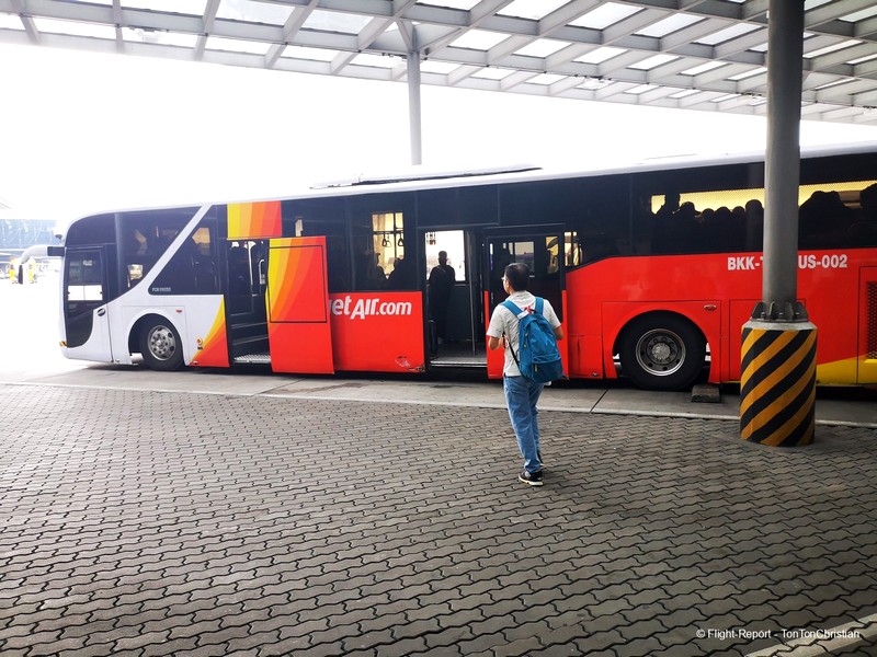 Thai Vietjet bus en Thaïlande