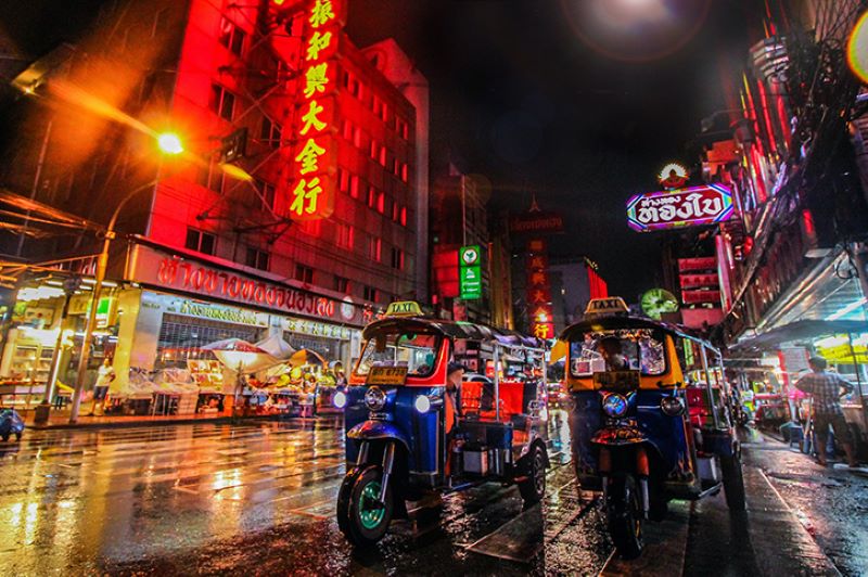Saison des pluies en Thaïlande centrale : De mi-mai à octobre