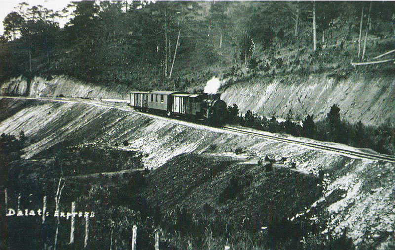 train à crémaillère à Dalat