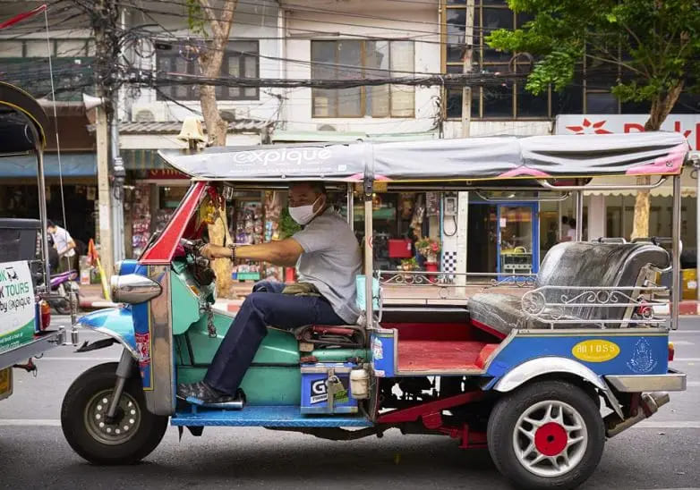 tuk tuk thailandais