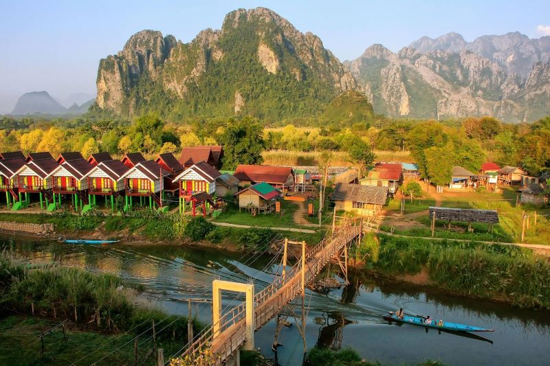 Considérez les variations climatiques à Vang Vieng