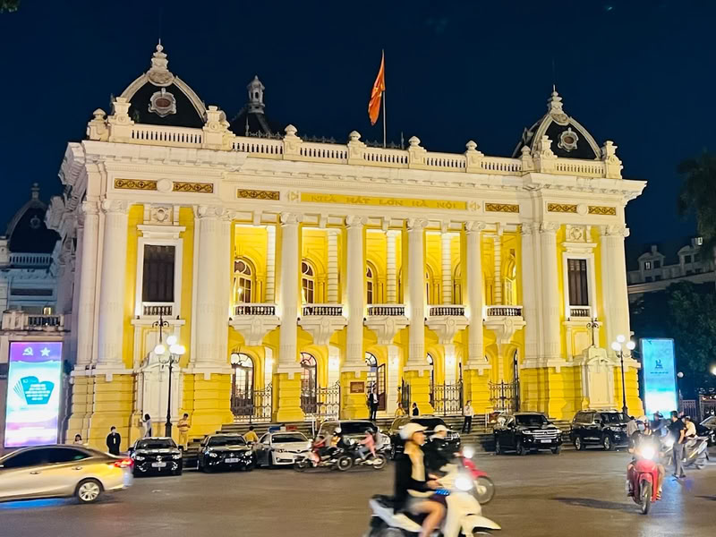 Opéra de Hanoi, symbole de la capitale vietnamienne