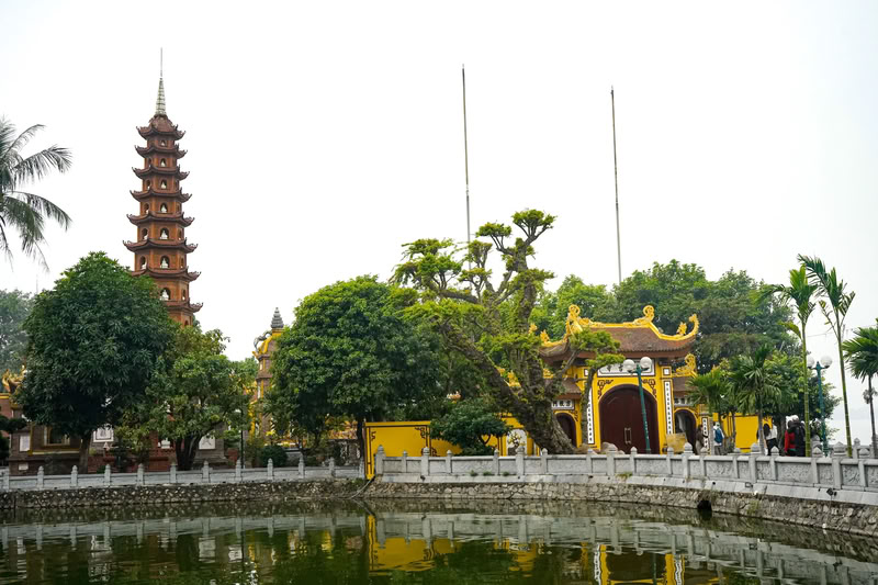 La pagode de Tran Quoc