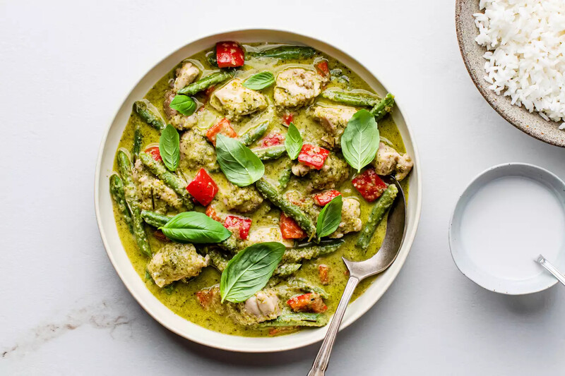 curry vert thai