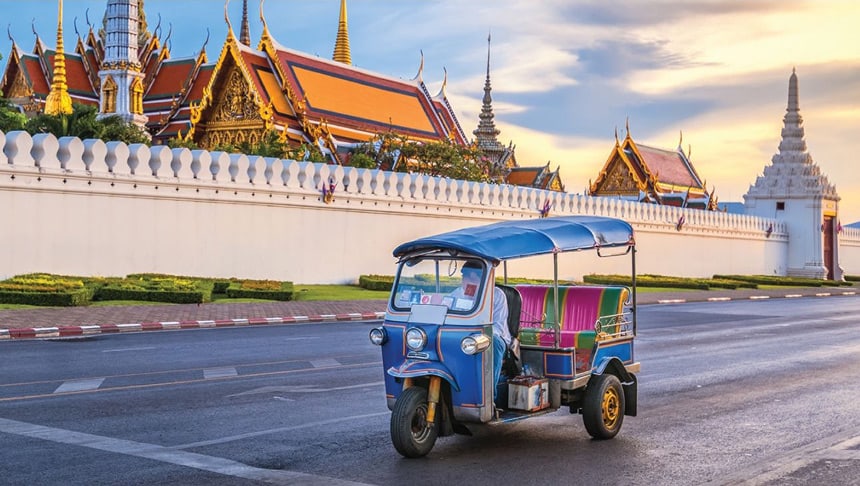 tuk tuk thailande