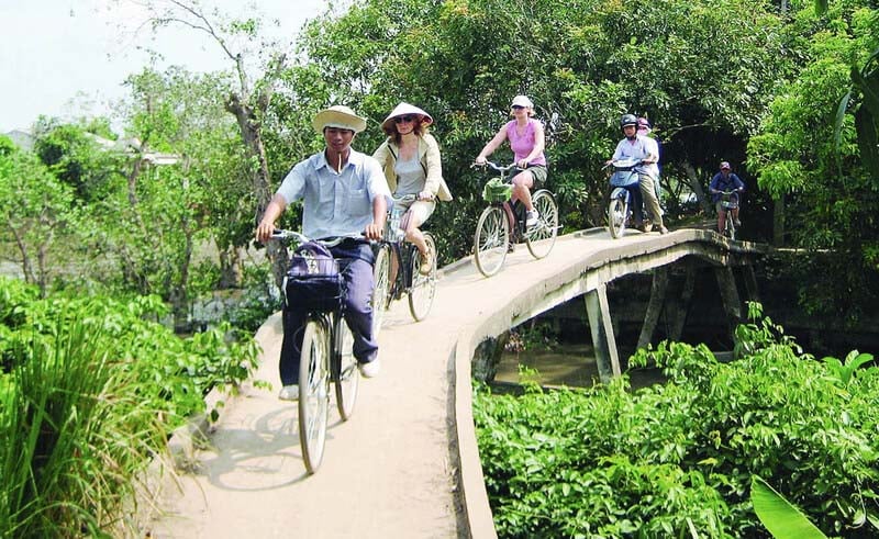 une balade en vélo à Can Tho