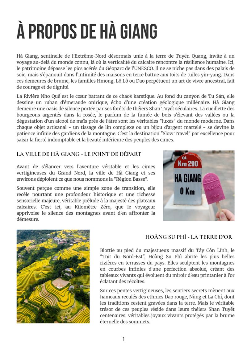 Guide de voyage Ha Giang – Laventure au bout du Vietnam - page 2