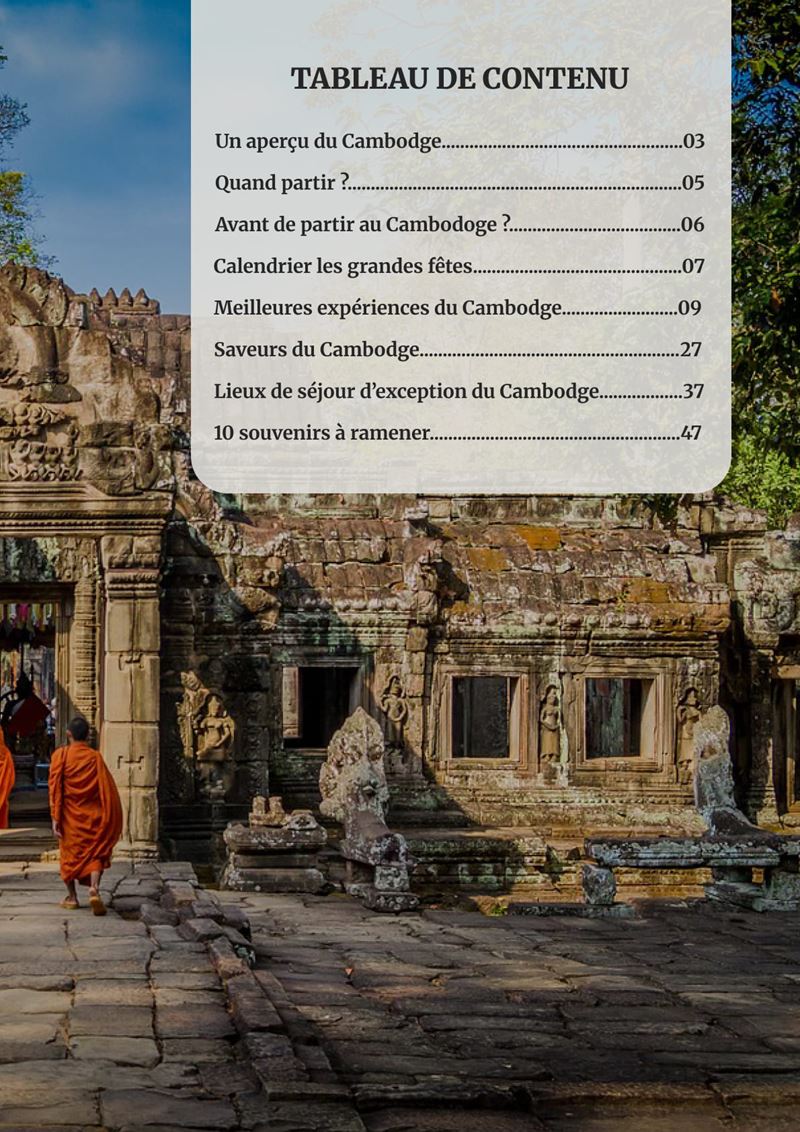 Ebook Cambodge – Guide de voyage - page 3