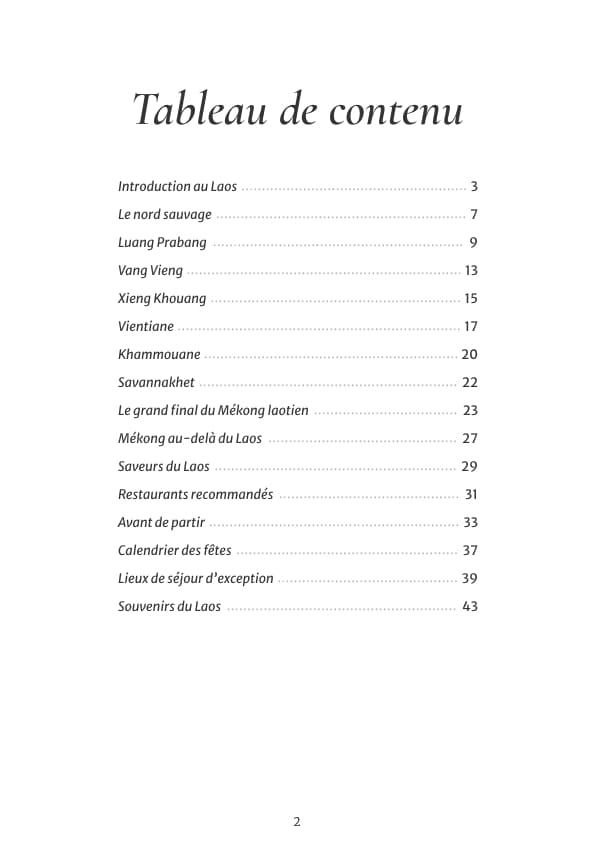 Ebook Laos – Guide de voyage - page 3